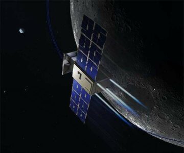 Nanosatelit Terran Orbital presegel 450 dni v lunarni službi za Naso