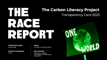 The Race Report 2023 - The Carbon Literacy Project