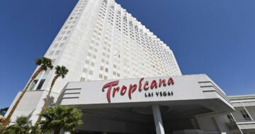 The Tropicana, one of Las Vegas' oldest casinos, will cash out its chips in April