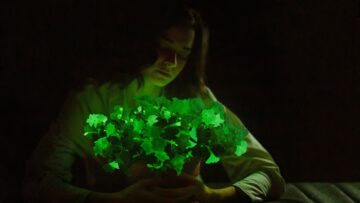 Disse Glow-in-the-Dark-blomstene vil få hagen din til å se ut som en avatar