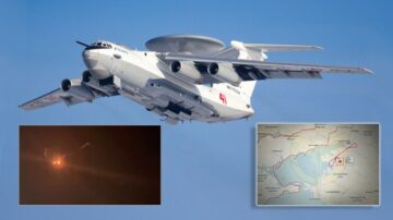 Ukraina säger att det har skjutit ner ytterligare en rysk A-50U stöttepelare