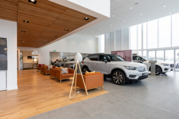 Centro de varejo da Volvo abre suas portas no sudeste de Londres