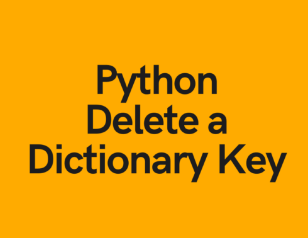 Remove a Key from a Dictionary