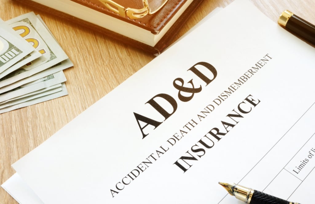 How does AD&D insurance work?