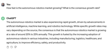 Que se passe-t-il sur le marché de la robotique ?