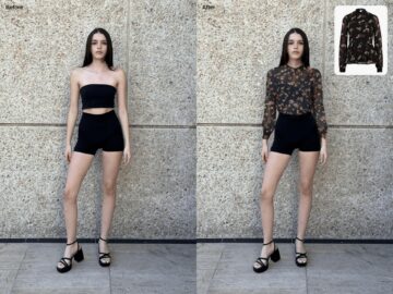 ZERO10’s multi-task ML model provides real-time AR try-on for fashion