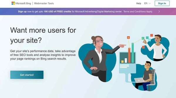 free SEO Tool: Bing Webmaster