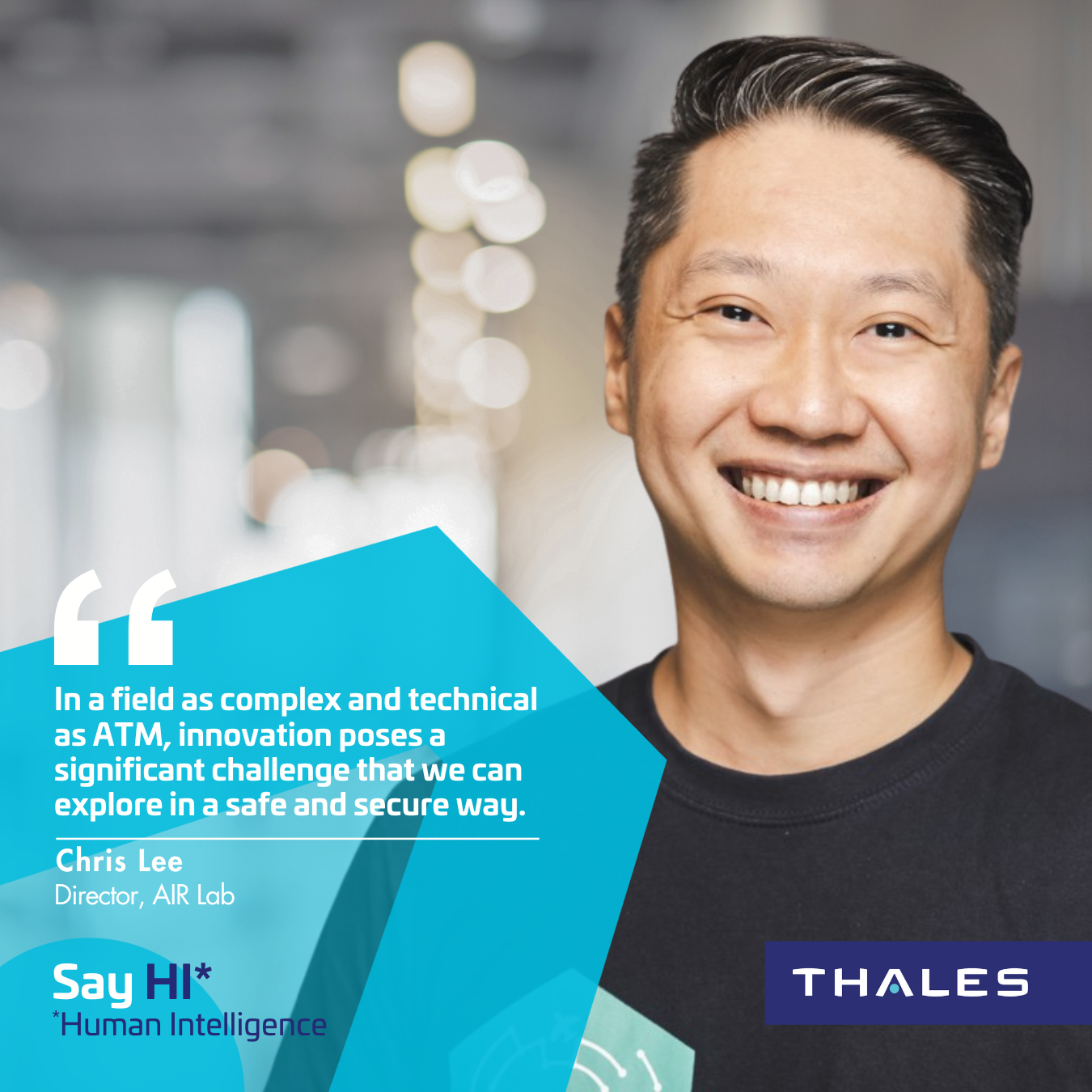 5 minutes with... Chris Lee - Thales Aerospace Blog
