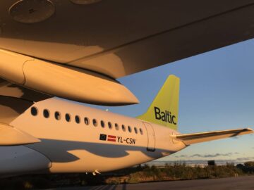 airBaltic نے ریگا کو اوسلو سے جوڑنے کے 20 سال منائے