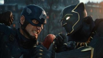 'ฮีโร่ของอเมริกาเต้นรำไปรอบ ๆ ในชุดชั้นในสีแดงขาวและน้ำเงิน': Black Panther ถังขยะพูดถึง Cap ในตัวอย่างแรกของเกม WW2 Marvel ของ Amy Hennig