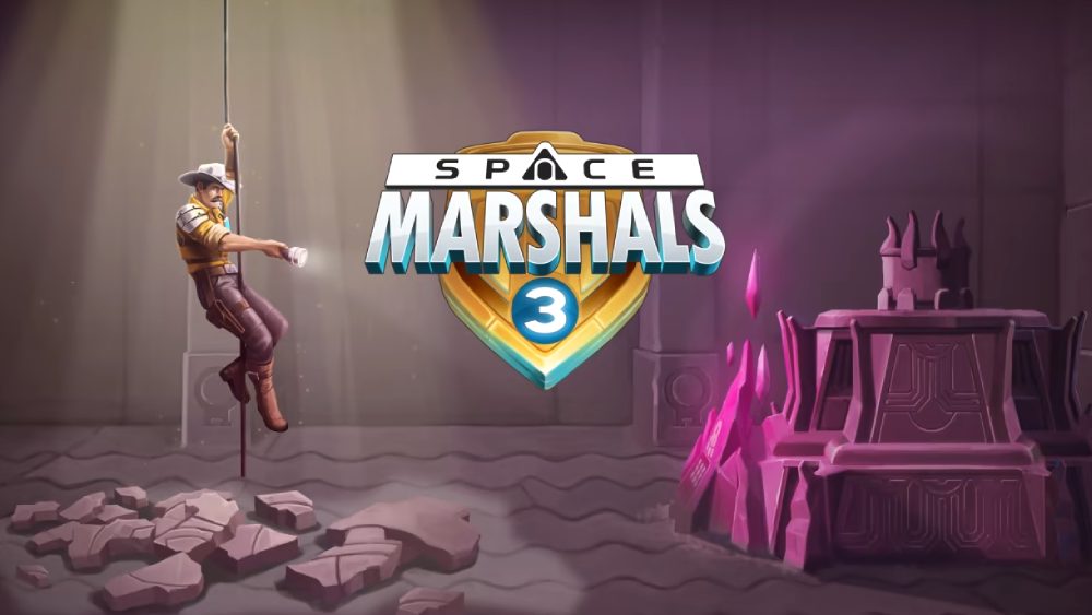 Space Marshals 3 cowboy holding a rope