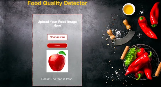 Detector de calitate a alimentelor