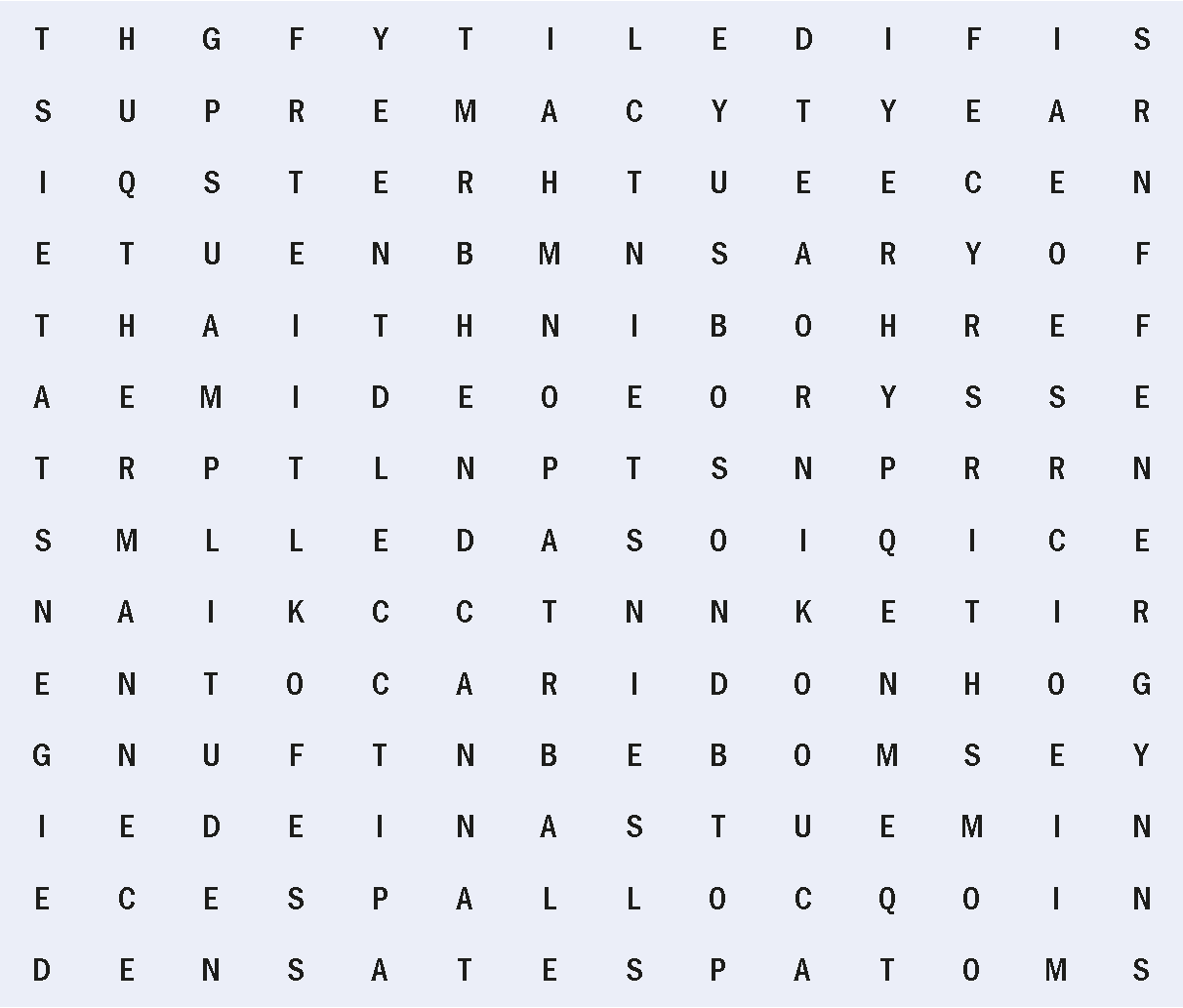 Can you solve this quantum cryptic word search? – Physics World