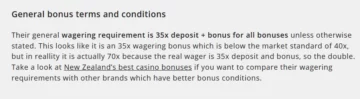 Uwaga: uważaj na ukryte wymagania dotyczące zakładów w bonusach kasynowych! » Kasyna w Nowej Zelandii