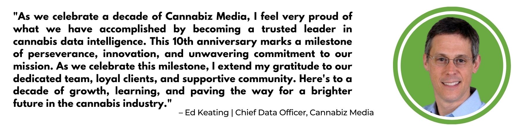 Celebrando una década de Cannabiz Media: un viaje de crecimiento, innovación y liderazgo industrial | Medios Cannábicos