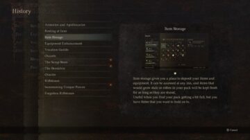 Do items decay in storage in Dragon's Dogma 2?