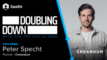 Doubling Down: Peter Specht, Partner at Creandum | SaaStr