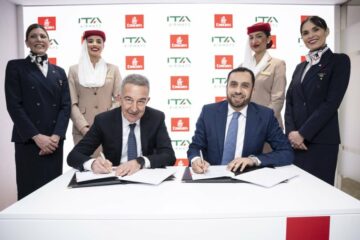 Emirates e ITA Airways fortalecem laços com parceria ampliada de codeshare