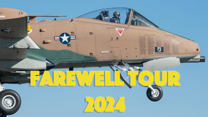 End Of An Era: A-10C Thunderbolt II Demo Team Announces Final Airshow Season