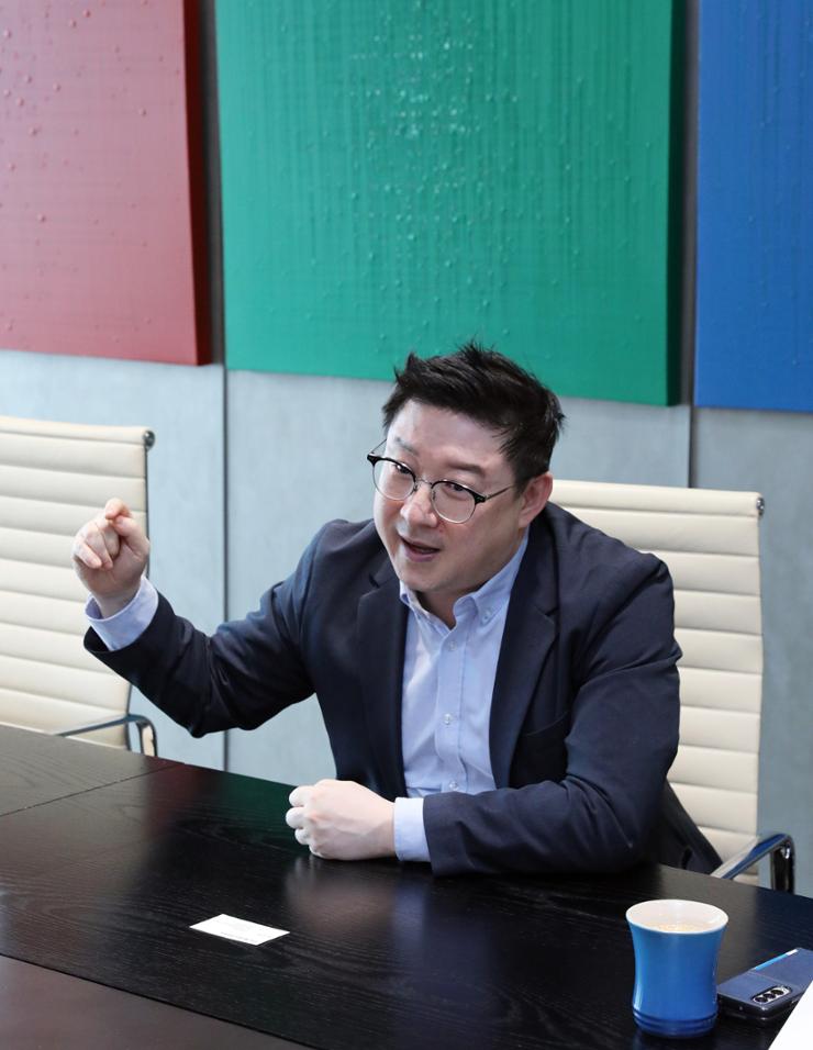 Yulchon'S Head Of New Industry Ip Team Lim Hyeong-Joo Speaks During An Interview With The Korea Times At The Headquarters Of The Law Firm In Southern Seoul On March 6.  Courtesy Of Yulchon