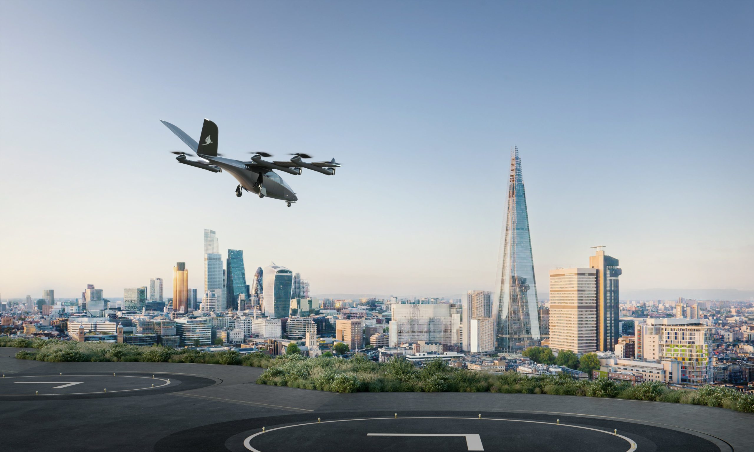 空飛ぶタクシーと配送用ドローン、2030年までに英国の空へ