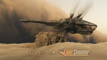 Zburarea ornitopterului de dună în VR prin simulatorul de zbor