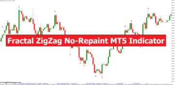 Fractal ZigZag No-Repaint Indicator MT5 - ForexMT4Indicators.com