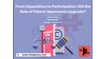 Da oposição à participação: o papel dos oponentes das patentes melhorou?