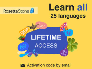 Rosetta Stone and StackSkills Unlimited تقریباً $700 کی چھوٹ حاصل کریں۔
