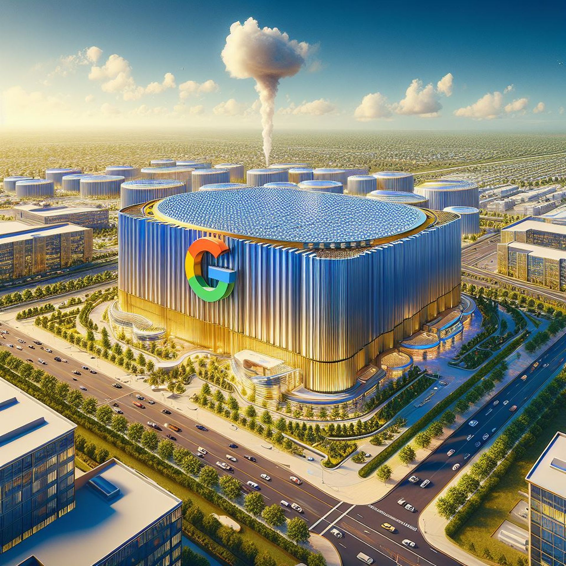 Google baut in Kansas City ein 1-Milliarden-Dollar-Rechenzentrum