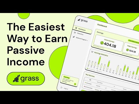 What is Grass? Turn your unused bandwidth into passive income