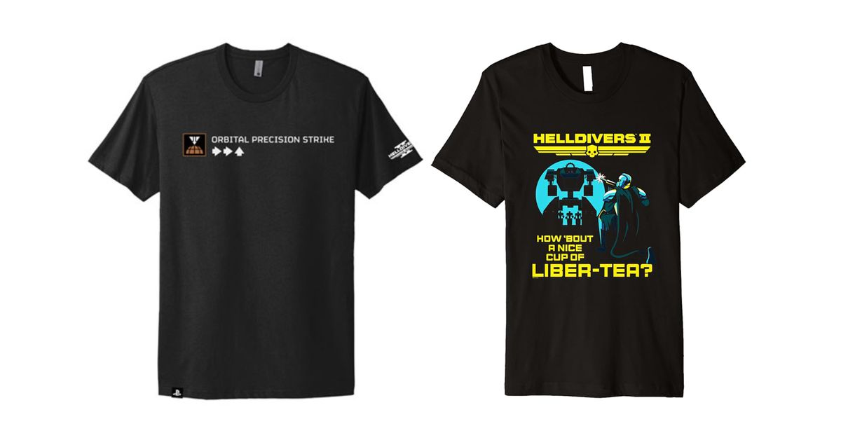 Helldivers 2 merch is here for fans who want to spread freedom