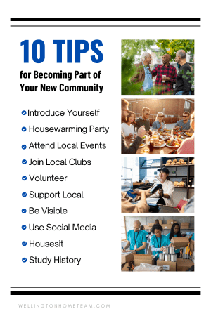 10 Tips for Becoming Part of Your New Community