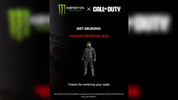 How To Get Call of Duty Monster Energy operator skin » TalkEsport