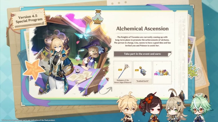 How To Get Dialogues Of The Desert Sages Weapon In Genshin Impact Alchemical Ascension