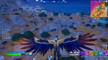 How to get the Wings of Icarus Mythic in Fortnite and use Dive Bomb
