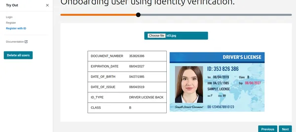 National ID extracted using AWS Textract | facial recognition for KYC