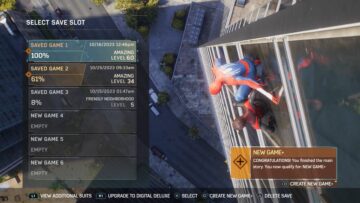 Hoe New Game Plus te starten in Spider-Man 2 voor PS5