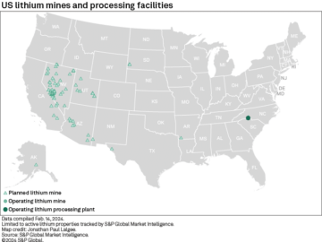 Problémák, amelyekkel az Egyesült Államok lítiumprojektjeivel és akkumulátor-ellátási lánc terveivel szembesülnek az árcsökkenés közepette
