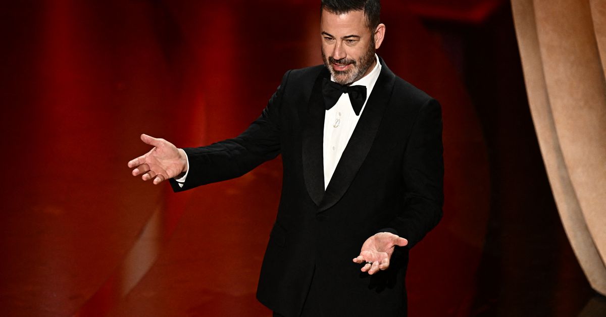 Jimmy Kimmel’s Oscars monologue ended on a moment of union solidarity