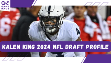 Kalen King 2024 NFL draft profilja
