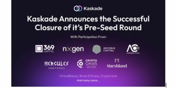 Kaskade Finance schließt erfolgreiche Pre-Seed-Runde ab