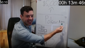 Kevin Martin tienaa 500 dollaria "Poker From Zero" -haasteessa