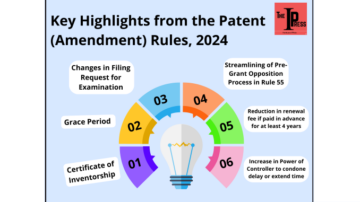 Principais destaques das Regras de Patentes (Emenda), 2024