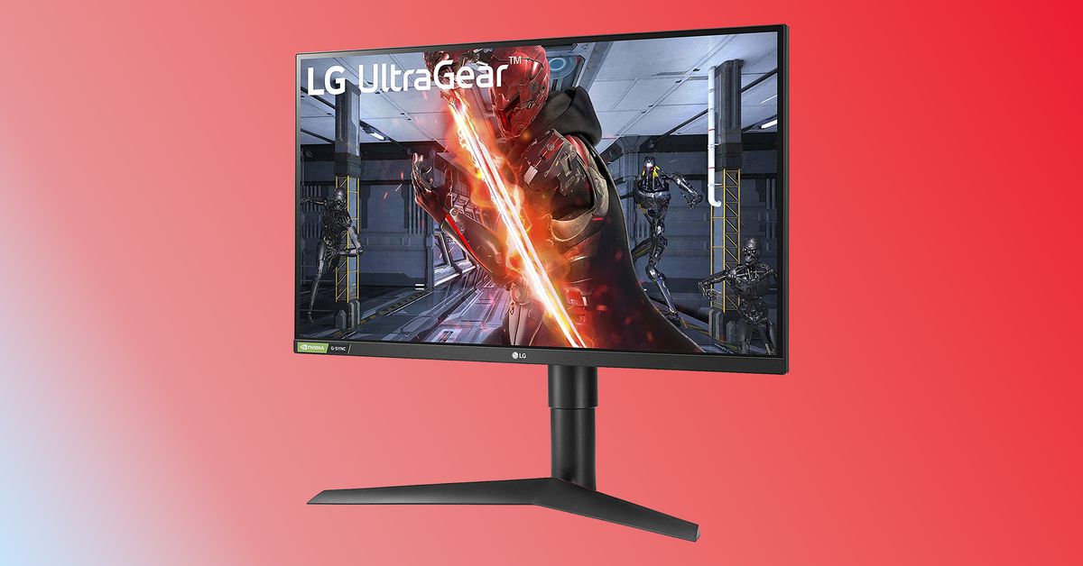 Looking for a great deal on a 1440p gaming monitor? LG’s 27-inch model costs $210