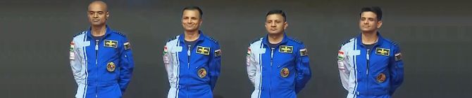'Men in Blue': What Went Into Making of Gaganyaan Astronauts’ Suits?