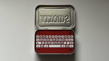 Mintboard es un teclado en una lata de Altoids
