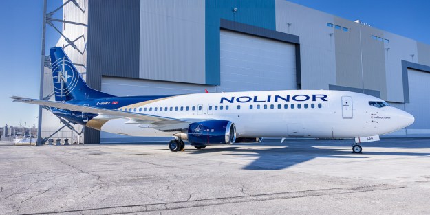 Nolinor Aviation adaugă primul său Boeing 737-400 de marcă