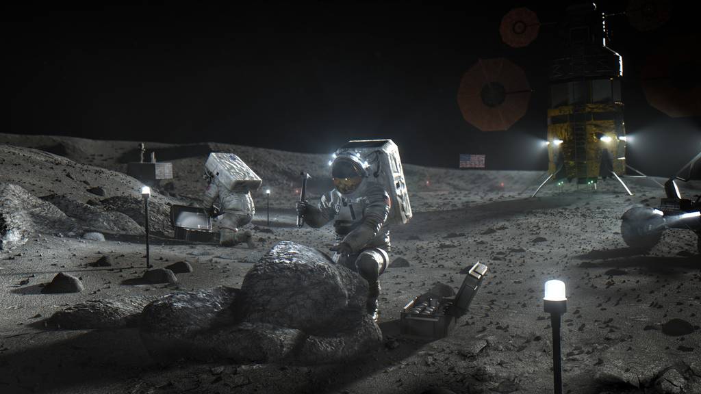 Northrop, DARPA envision moon ‘railroad’ for lunar logistics