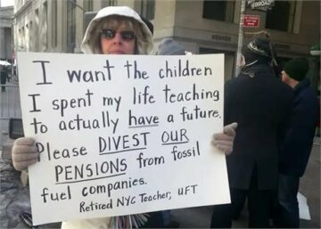 New York'taki emekli maaşları fosil yakıtlardan vazgeçtiği için dava edildi